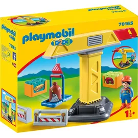 Playmobil 1.2.3 Baukran 70165
