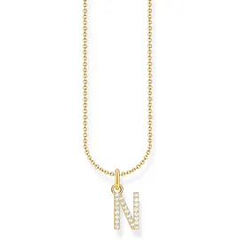 Thomas Sabo Buchstabenkette N Gold/Silber