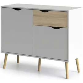 Andas »Oslo Aufbewahrung, Schubladenschrank« Kommode mit 2 Türen, 1 Schublade, Breite 99 cm, Höhe 81 cm