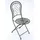 DanDiBo Ambiente DanDiBo Gartenstuhl Metall Malega Patina 38 x 38 x 108 cm antik