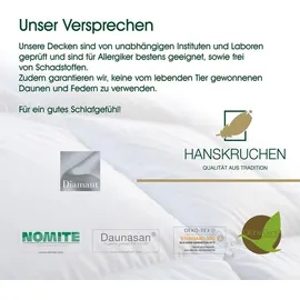 HANSKRUCHEN Diamant 135 x 200 cm