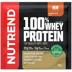 Nutrend 100% Whey Protein (30 g, Karamell-Latte)