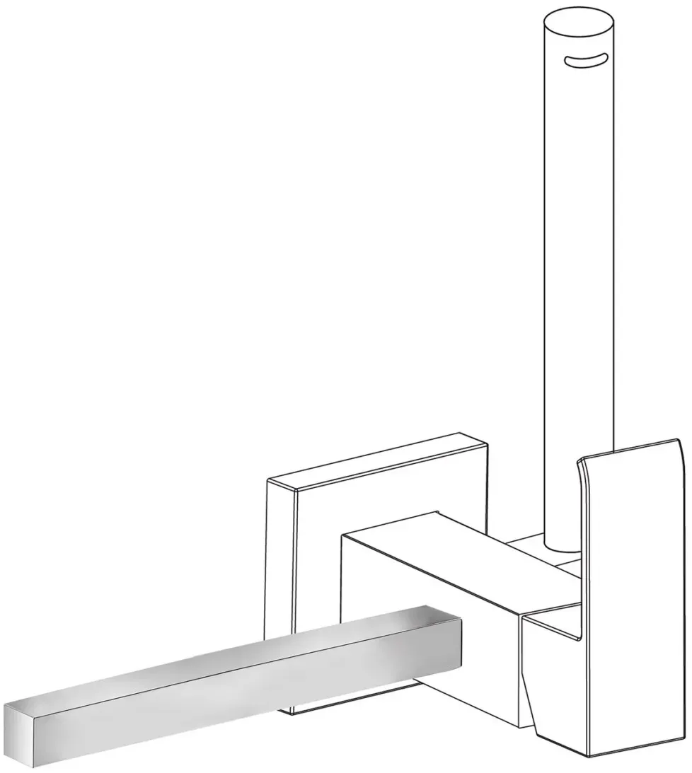 Tres Handtuchhalter Beidseitig installierbar (Ref 00612301, 00612302) , 03412402 03412402