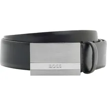 Boss Herrengürtel Leder schwarz 115