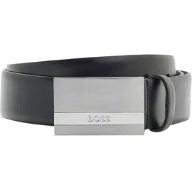 Boss Herrengürtel Leder schwarz 115
