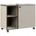 trendteam Waschtischunterschrank 80 x 64 x 42 cm Grau