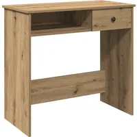 VidaXL Schreibtisch Artisan-Eiche 80x40x75 cm Holzwerkstoff
