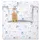 Totsy Baby Kinderbettwäsche Baby Bettwäsche 90x120 cm aus Baumwolle - Kinder Set von Duvet Cover 90 x 120 und Kissenbezug 40x60 cm Junge und mädchen babybettwäsche bettbezug für Kleinkind Oeko-Tex