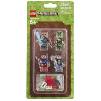 LEGO Minecraft Skin Pack 1, 25-teiliges Bausatz, für Kinder ab 6 Jahren, 25 Stück