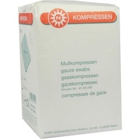 NOBAMED Mullkompressen 10x10 cm unsteril 12fach