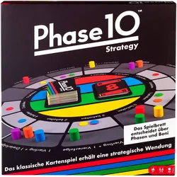 Mattel Games Phase 10 Strategy Brettspiel, Gesellschaftsspiel, Familienspiel