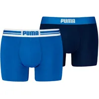 Puma Everyday Placed Logo Boxershorts Blau S 2er Pack