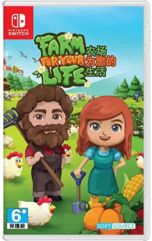 Farm For Your Life - Nintendo Switch - Simulation - PEGI 7