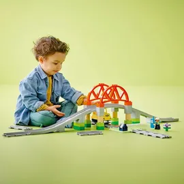 LEGO DUPLO 10426 Eisenbahnbrücke und Schienen - Erweiterungsset