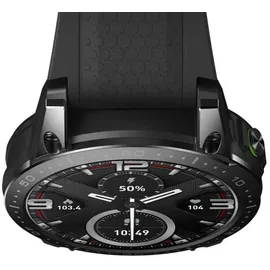 Zeblaze Ares 3 Pro BT 40 mm Kunststoffgehäuse Schwarz Sportarmband Schwarz One Size