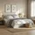 mebligo Polsterbett 180 x 200 cm Grau