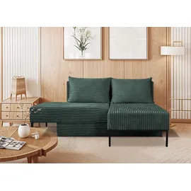 Kaiser Möbel Ecksofa mit Schlaffunktion, Sofa, Betten, Liegestuhl, MOOKA 4in1-multifunktions-system, stoff Velo