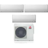 mitsubishi electric trial split inverter klimageräte serie msz-bt 9+9+12 mit mxz-3f54vf r-32 wi-fi integrated 9000+9000+12000