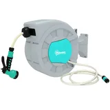 Outsunny Schlauchtrommel 55 l grau