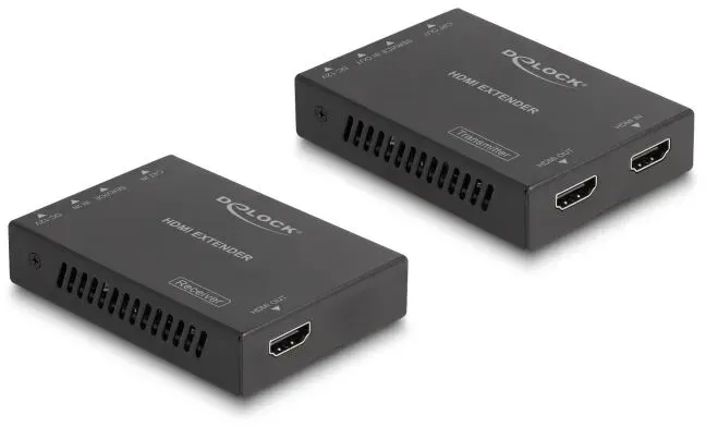 DeLOCK 65955 Audio-/Video-Leistungsverstärker AV-Sender & -Empfänger Schwarz