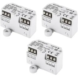 HOMEMATIC IP Smart-Home-Steuerelement "Jalousieaktor - Unterputz 3er Set", weiß, B:5,4cm H:3,3cm T:4,1cm, Smart-Home-Stationen