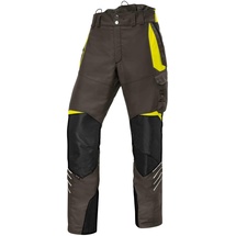Kübler Schnittschutzhose Größe: XL, Farbe: oliv/warngelb