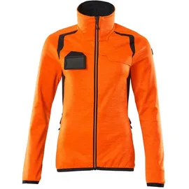 Mascot Damen Microfleecejacke S - rot/schwarzblau