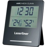 Laserliner Thermo-/Hygrometer Digital, Schwarz, Thermometer + Hygrometer, Schwarz