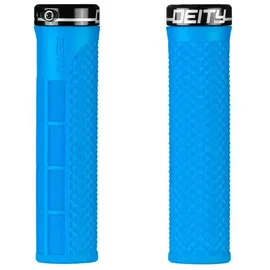 Deity Components Griffe Lockjaw Fahrradgriffe blau