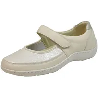 WALDLÄUFER Damen Klettschuhe 7 UK - Beige