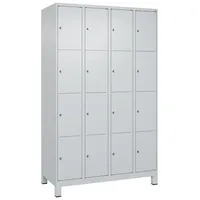 C+P Fächerschrank ""Classic Plus"", 4 Fächer übereinander, Abteilbreite 30
