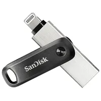 SanDisk iXpand Go 256 GB schwarz/silber USB 3.0