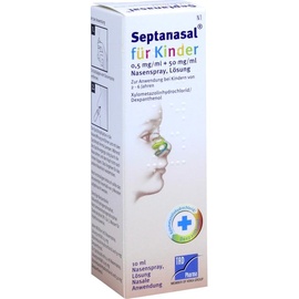 TAD Pharma Septanasal für Kinder 0,5 mg/ml + 50 mg/ml Nasens.