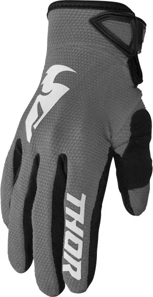 Thor Sector, gants enfants - Gris/Blanc - L