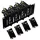 GeeekPi 10 Zoll 2U Rack Mount für Raspberry Pi 5, mit 4PCS PCIe auf M.2 NVMe SSD Adaptern, kompatibel mit DeskPi RackMate T1/T0/T2/T0 Plus/T1 Plus/TL1 & 10-Zoll-Serverschrank