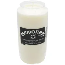 Aeterna MEMORIAM-Kompositionsöllicht 136 mm 20 St. Weiß