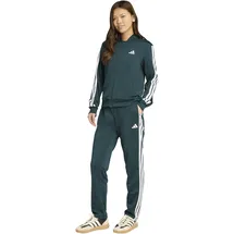 adidas Damen Sportanzug Essentials 3-Streifen, AURIVY, S