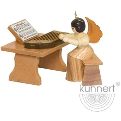 Kuhnert Langrockengel mit Zither natur 5,5 cm
