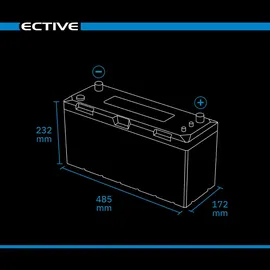 Ective LC 200 Marine LT IP67 LiFePO4 Lithium Versorgungsbatterie