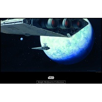 KOMAR Wandbild Star Wars Orbit 50 x 40 cm