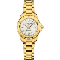 Certina C032.951.33.111.00 Damenuhr Chronometer DS Action Goldfarben