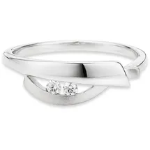 Bruno Banani Fingerring BRUNO BANANI "Schmuck Geschenk Silber 925 Damenring" Gr. 53, silber (silberfarben, kristallweiß), Fingerringe, Damen, 53, Silber 925 (Sterlingsilber), 1,6mm, Fingerring, mit Zirkonia (synth.)