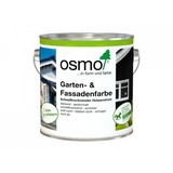 OSMO Garten- Fassadenfarbe Tiefschwarz (RAL 9005) 2,50 l - 13100328