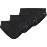 Fila MAN BRIEF schwarz XL 3er Pack