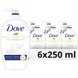 Dove Waschcreme Original Schaum 6 x 250 ml
