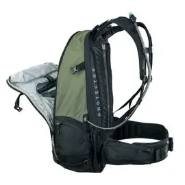 Evoc FR Tour E-Ride 30 E-Bike-Rucksack mit Rückenprotektor, Dunkeloliv/Schwarz