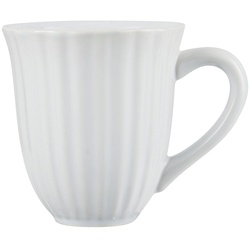 Ib Laursen Tasse Tasse Becher Kaffeetasse Kaffeebecher Mynte 300ml Ib Laursen 2088, Keramik weiß