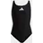 adidas Solid Small Logo Badeanzug Black / White 104    