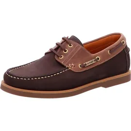 Floris van Bommel Schnürschuh in dunkelblau | Gr.: 40,5