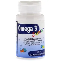 Berco Arzneimittel Omega 3 Junior Berco Kaukapseln